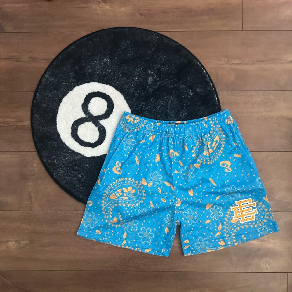 Blue Paisley EE Eric Emanuel Men's Shorts